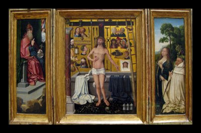 Triptychon des Abtes Antonius Tsgrooten von Goswin van der Weyden